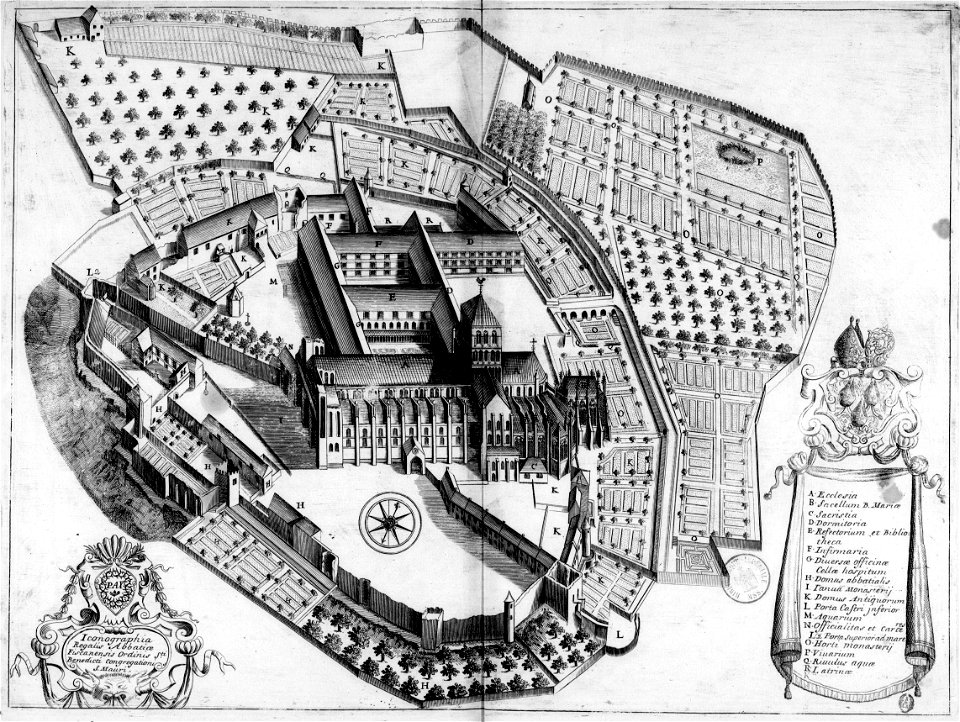 Abbaye de la Trinité de Fécamp dans Monasticon Gallicanum2