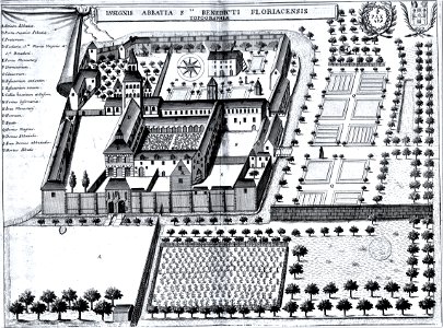 Abbaye de Saint-Benoît-sur-Loire sur Monasticon Gallicanum