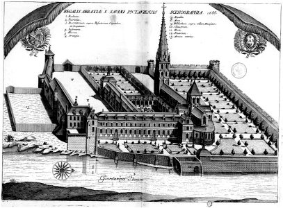 Abbaye de Saint-Savin-sur-Gartempe dans Monasticon Gallicanum