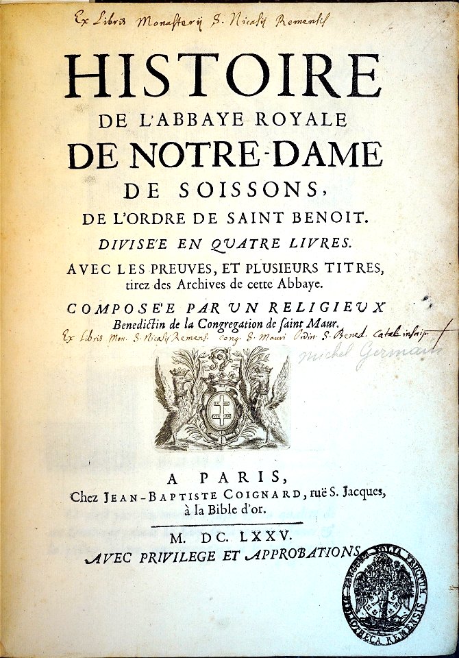 Abbaye notre dame Soissons 18218