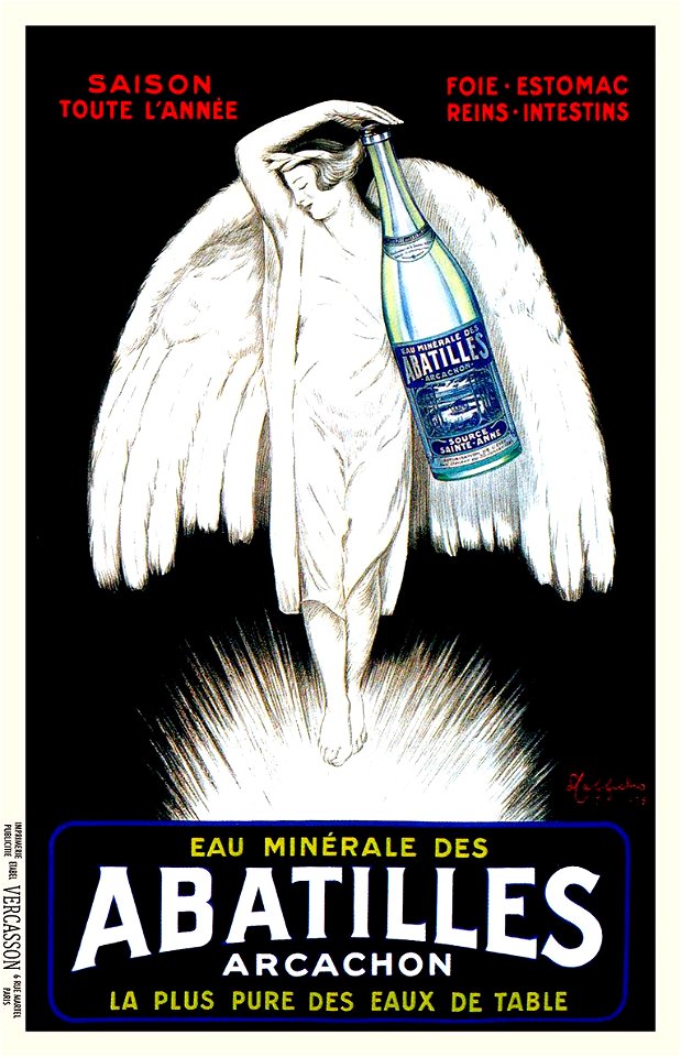 Abatilles poster - Leonetto Cappiello - 1926