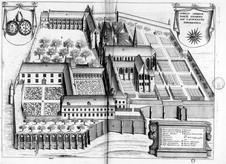 Abbaye Saint-Jean-Baptiste de Laon dans Monasticon Gallicanum