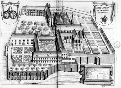 Abbaye Saint-Jean-Baptiste de Laon dans Monasticon Gallicanum