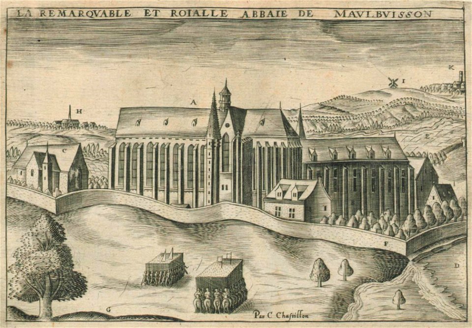 Abbaye de Maubuisson 17th century