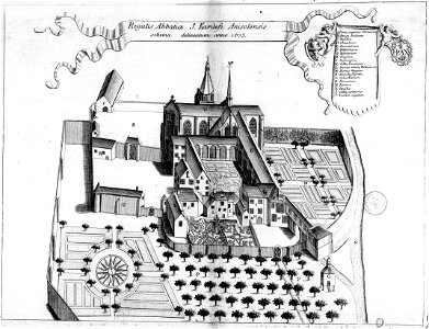 Abbaye de Saint-Calais dans Monasticon Gallicanum