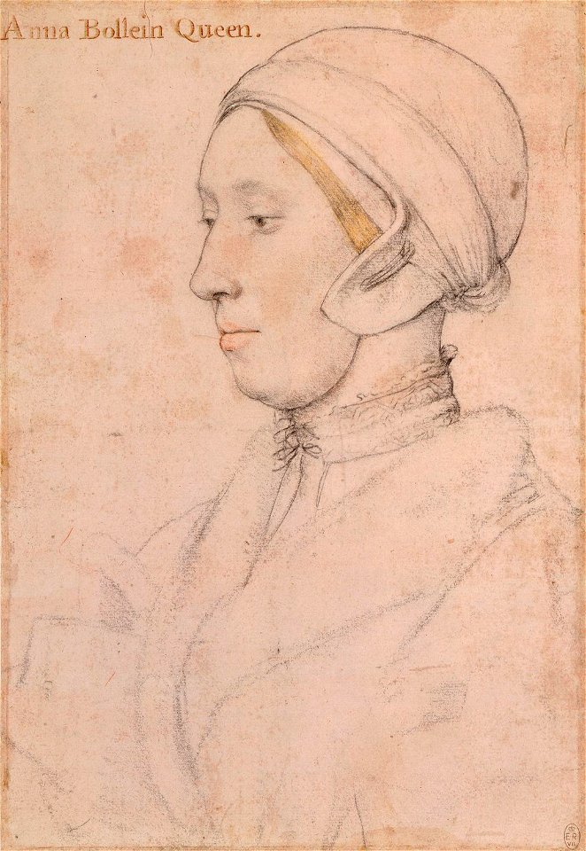 Anne Boleyn by Hans Holbein the Younger