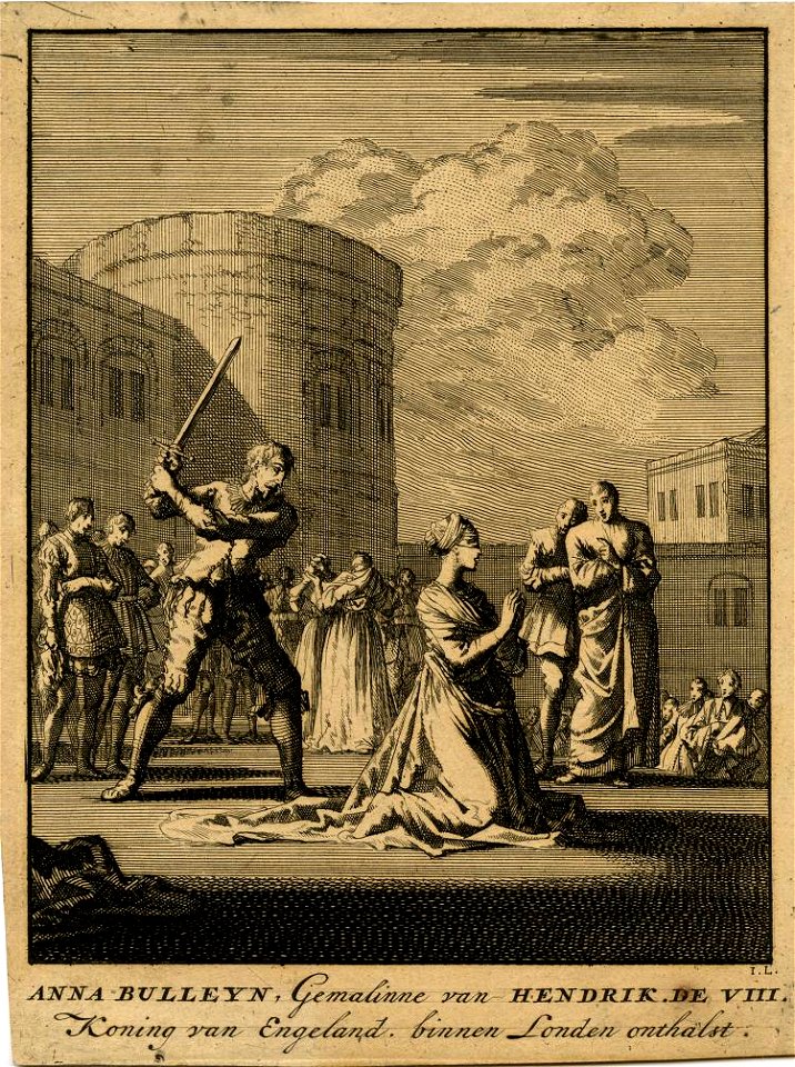 Anne Boleyn's Execution by Jan Luyken