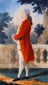 Anne Charles Sigismond de Montmorency-Luxembourg, by Louis Carrogis called Carmontelle