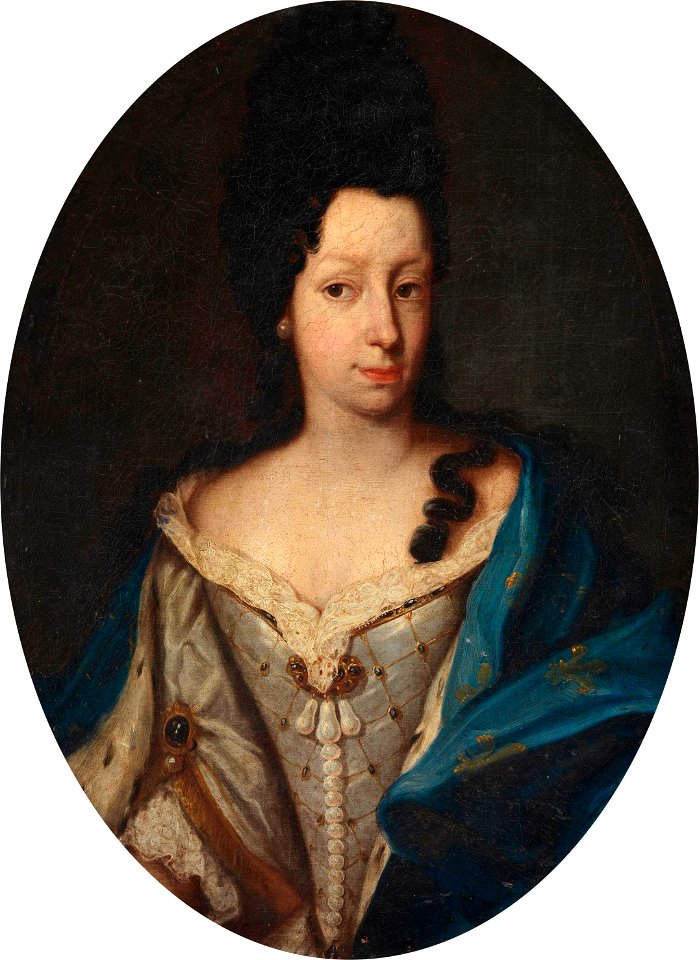 Anne Marie d'Orléans, oval - Alte Pinakothek, 4308