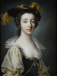Anne Wordsworth by Francis Cotes, c 1751