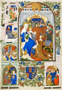 Anne, Duchess of Bedford - British Library Add MS 18850 f257v