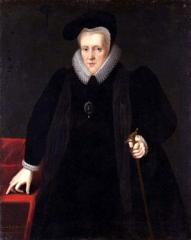 Anne Dacre, Countess of Arundel (1557-1630) by English School of the 17th century