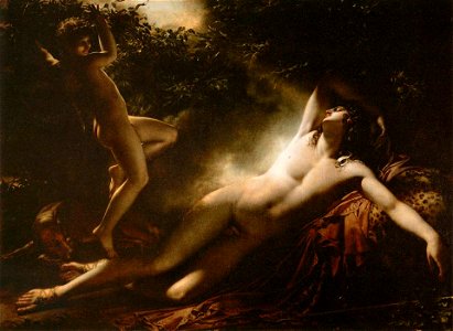 Anne-Louis Girodet De Roucy-Trioson - The Sleep of Endymion - WGA09515