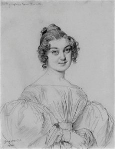 Anne-Joséphine-Cécile Raoul-Rochette, by Jean-Auguste-Dominique Ingres