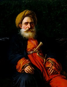 Anne-Louis Girodet de Roussy-Trioson - Portrait of the Katchef Dahouth, Christian Mameluke - 1987.260 - Art Institute of Chicago