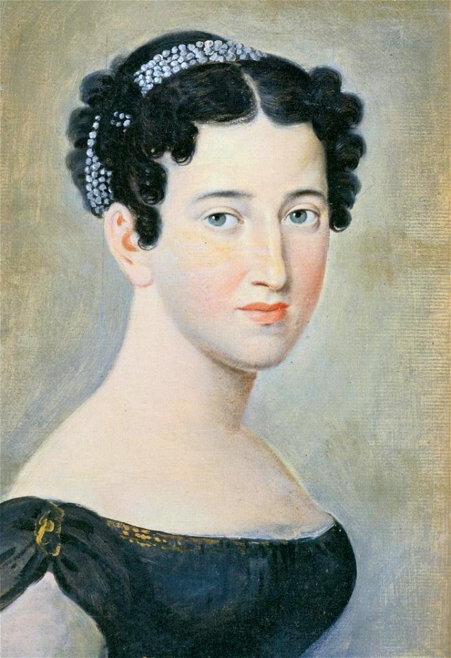 Annette von Menz - unbekannter Künstler (1812-1815)