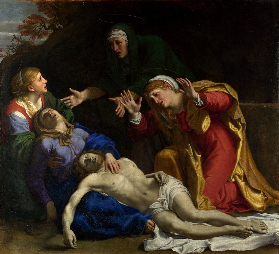 Annibale Carracci - Lamentation of Christ - WGA4436