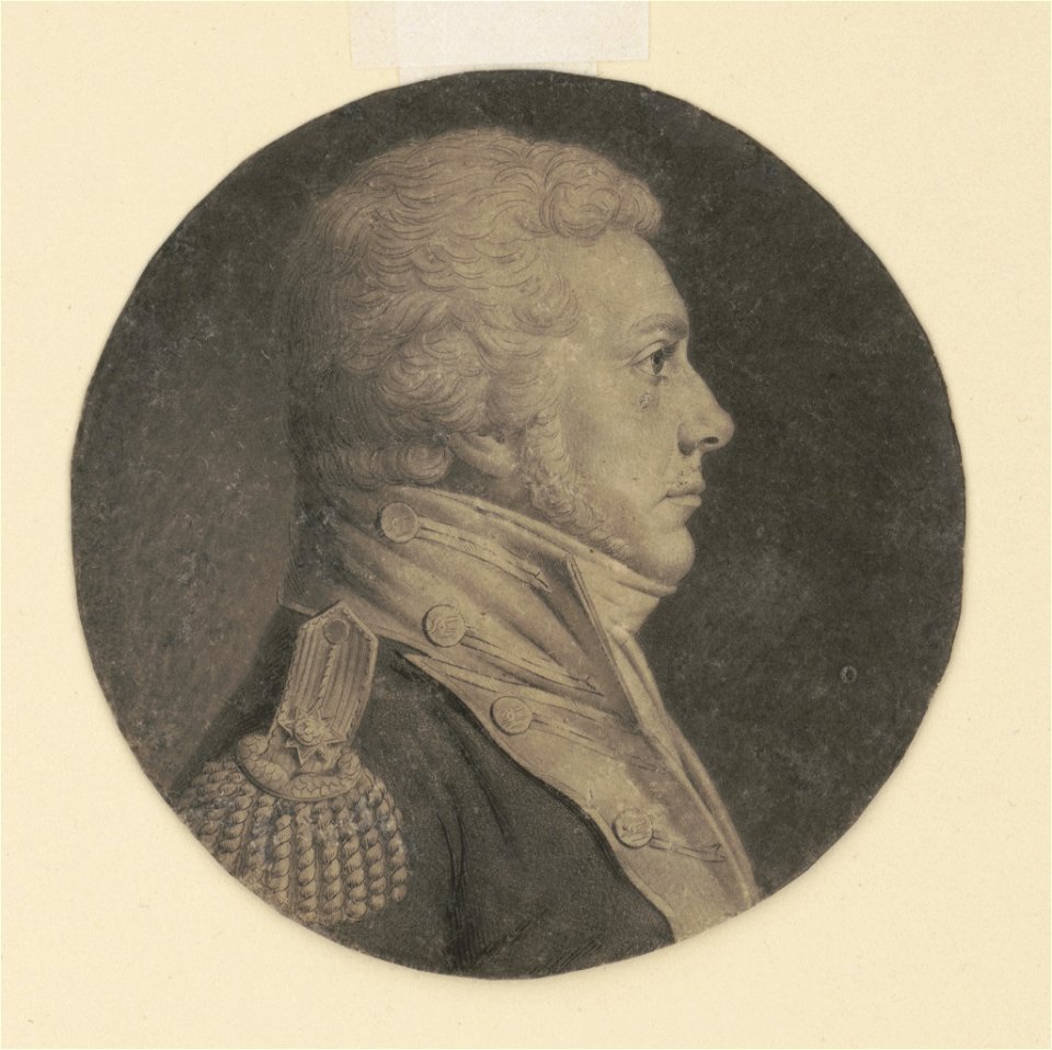 Anne-Louis de Tousard, head-and-shoulders portrait, right profile LCCN2007676974