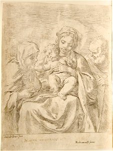 Annibale Carracci - Mãe Admirável (Sagrada Família)