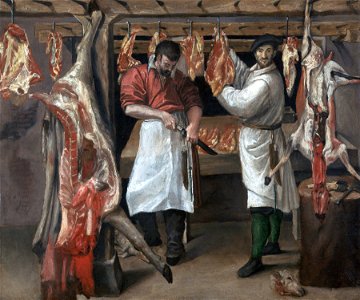 Annibale Carracci - The Butcher's Shop - Google Art ProjectFXD