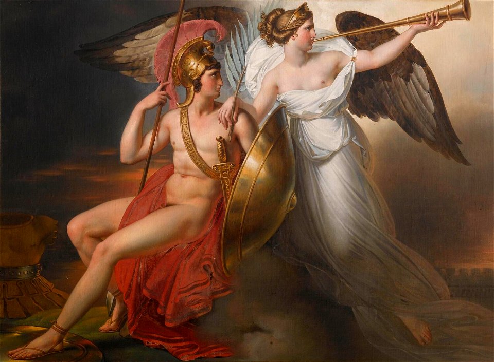 Anne-Louis Girodet-Trioson - Allegory of Victory, 1814