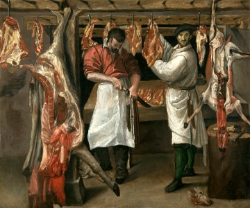 Annibale Carracci - The Butcher's Shop - Google Art Project