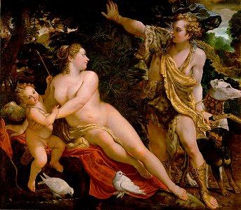 Annibale Carracci - Venus and Adonis - WGA4429