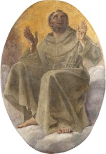 Annibale Carracci e bottega - Apoteosi di san Francesco