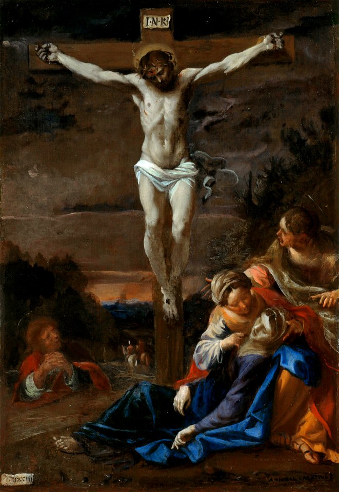 Annibale Carracci Crocifissione Berlino