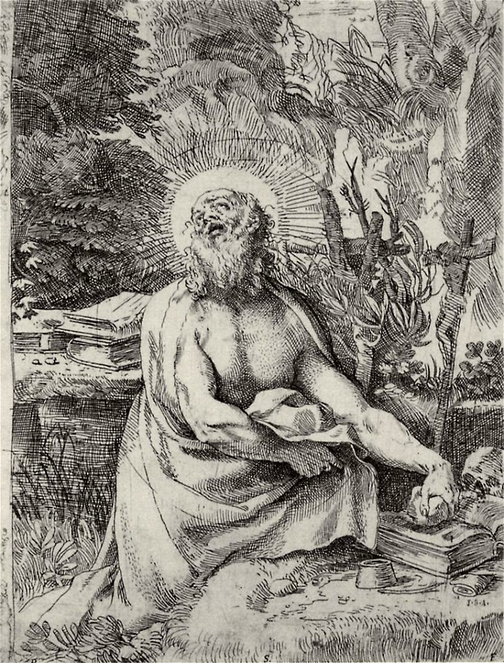 Annibale Carracci San Girolamo