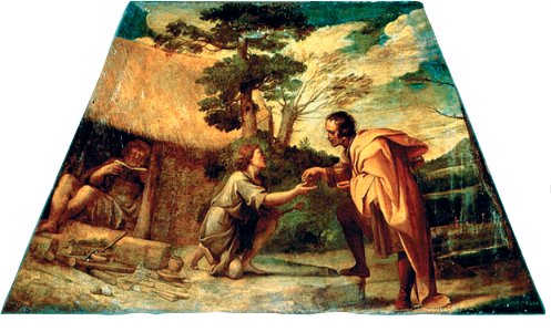 Annibale Carracci e bottega - Elemosina di San Diego