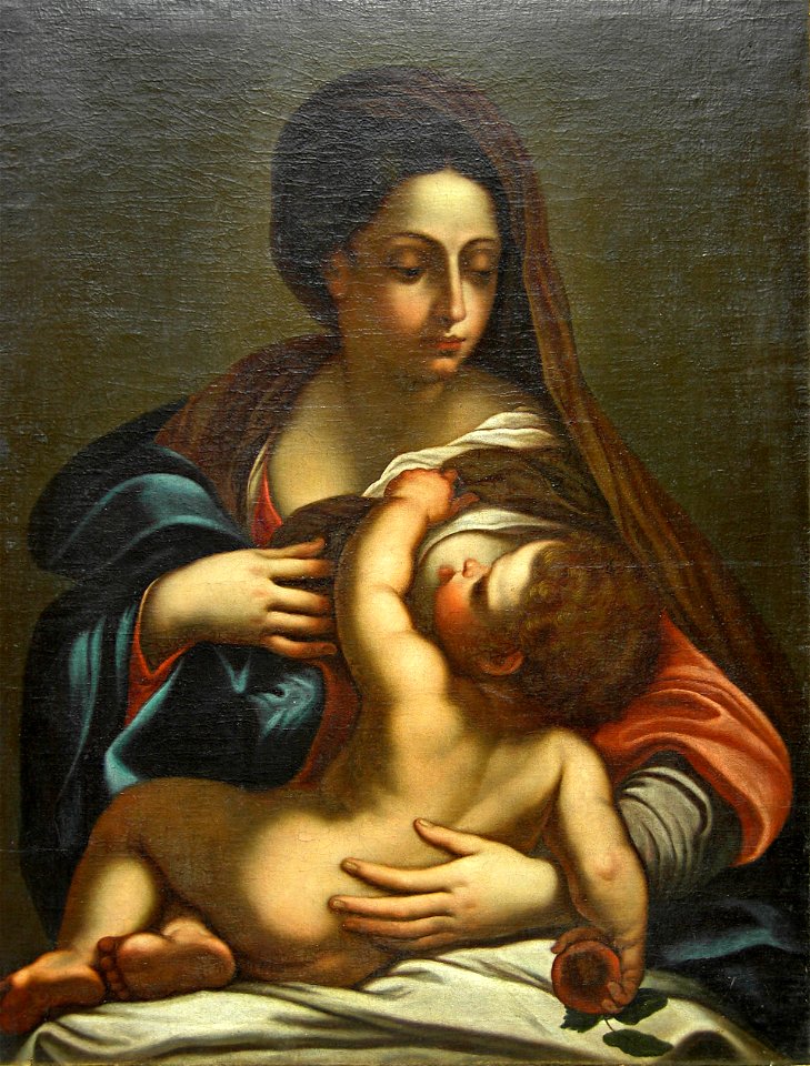 Annibale Carracci Virgin Mary with child
