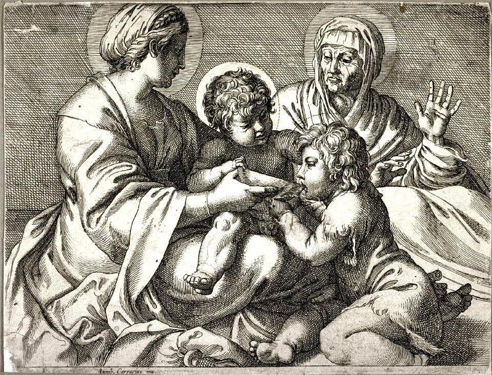 Annibale Carracci Madonna della scodella