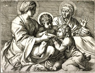 Annibale Carracci Madonna della scodella