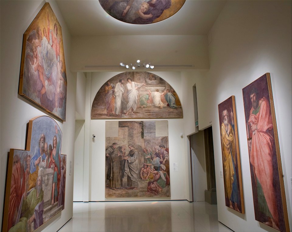 Annibale Carracci - Mural paintings from the Herrera Chapel - Google Art Project