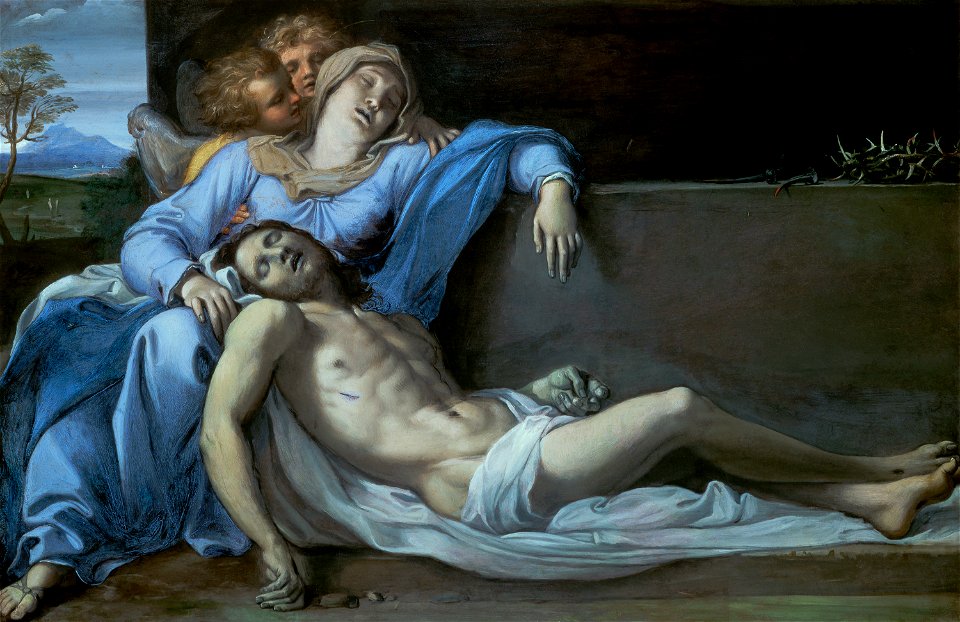 Annibale Carracci - Pietà - GG 230 - Kunsthistorisches Museum