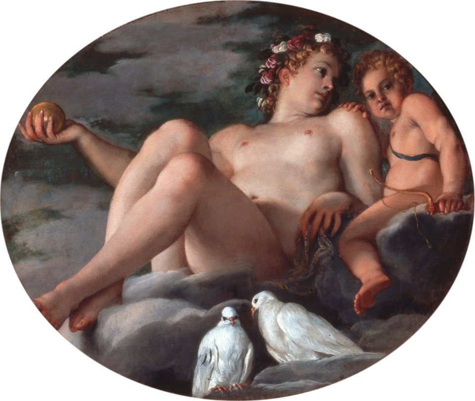 Annibale Carracci - Venere e Cupido Modena