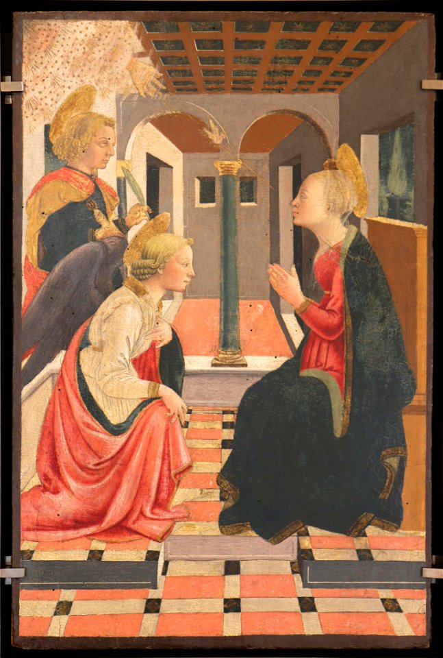 Annonciation et saint Julien-Petit Palais