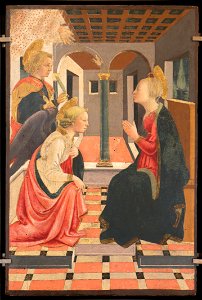 Annonciation et saint Julien-Petit Palais