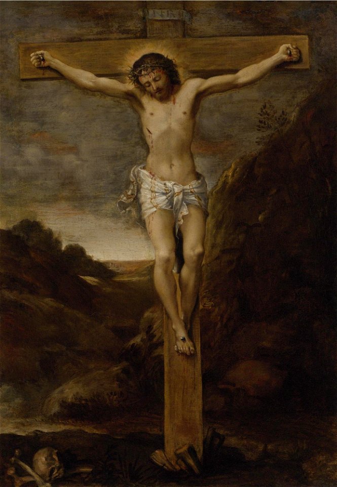 Annibale Carracci Crocifissione Yale