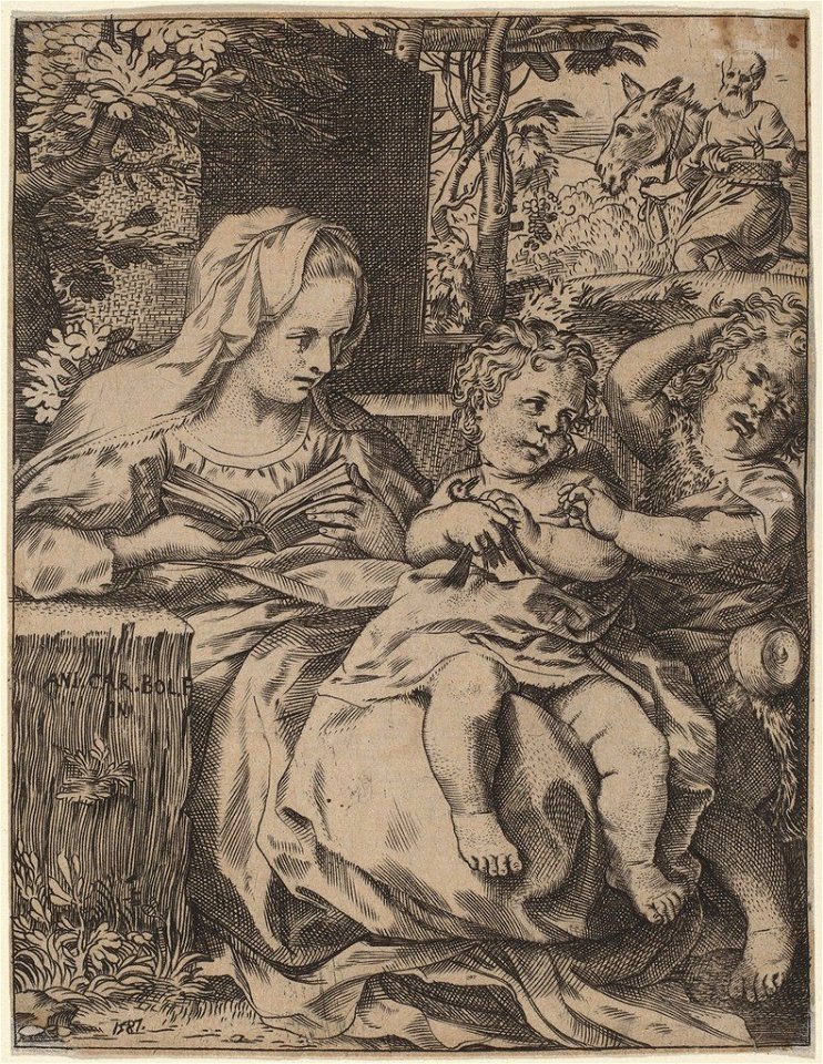 Annibale Carracci Madonna della rondine