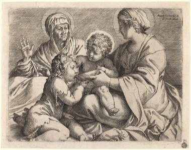 Annibale Carracci Madonna Scodella