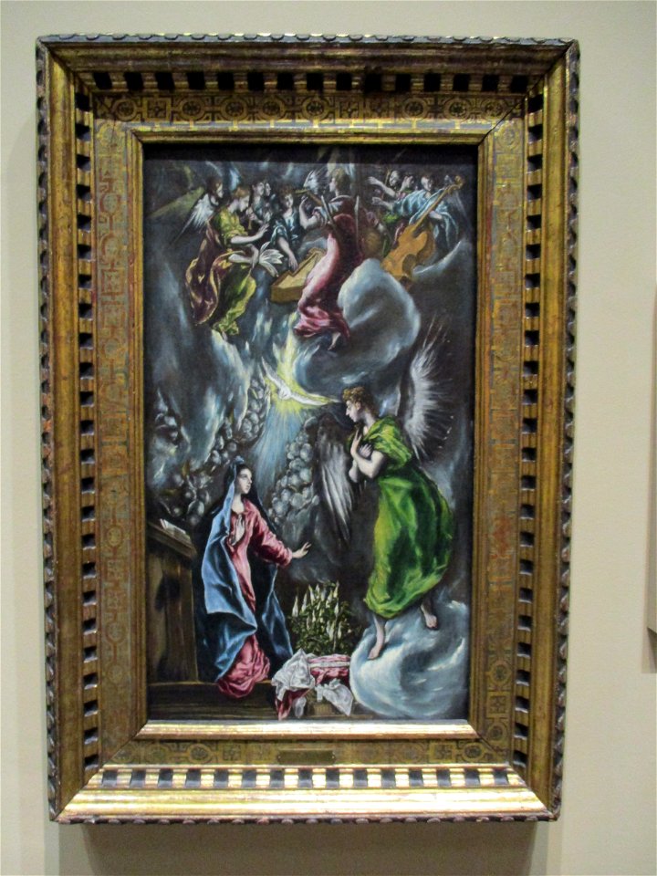 Annunciation - el greco 0975
