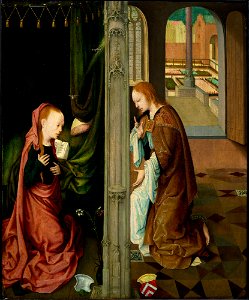 Annunciation - Master of the Virgo inter Virgines