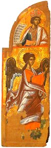 Annunciation, Second Half of XIV Century, St Mary Bolnichka Church, Ohrid Icon Gallery