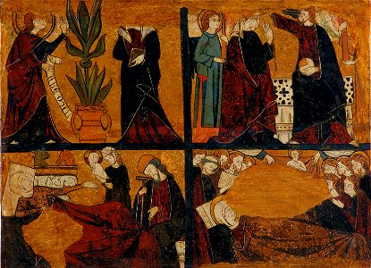 Annunciation, Nativity, Dormition and Coronation of the Virgin - Google Art Project. Free illustration for personal and commercial use.