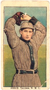 Annis, Tacoma Team, baseball card portrait LCCN2008676968