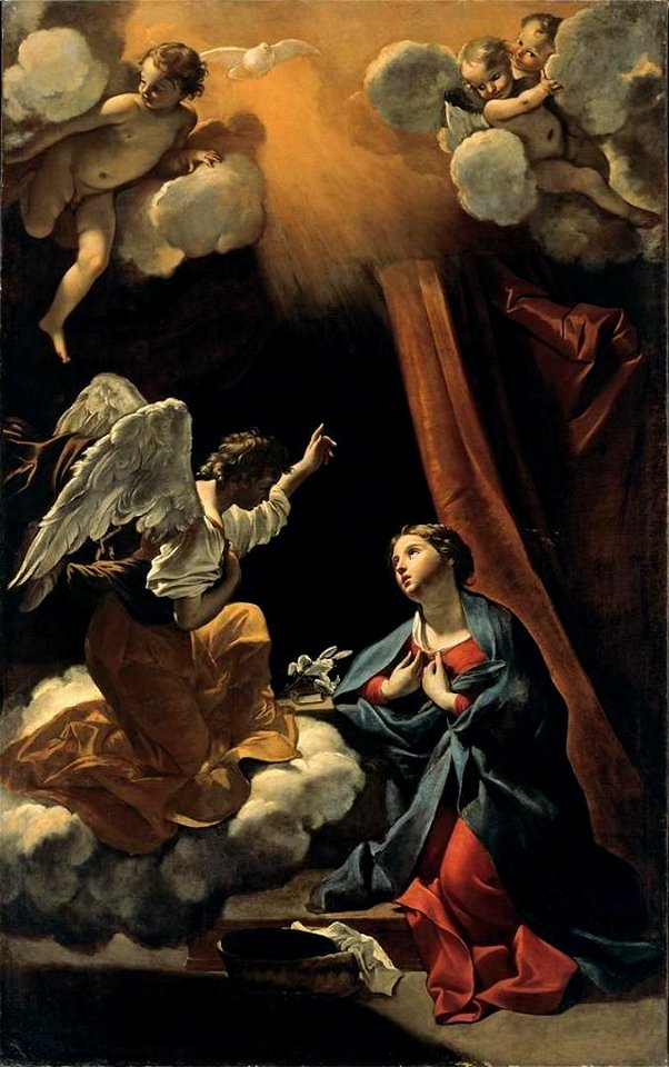 Annunciazione - Lanfranco (Catinari)