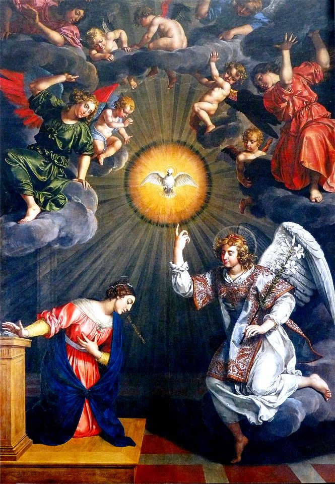 Annonciation Frans Purbus jeune