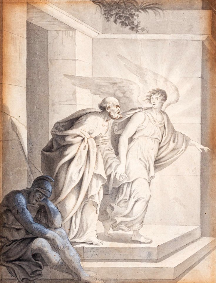 Anon-98472 - The Deliverance of Peter - circa 1800